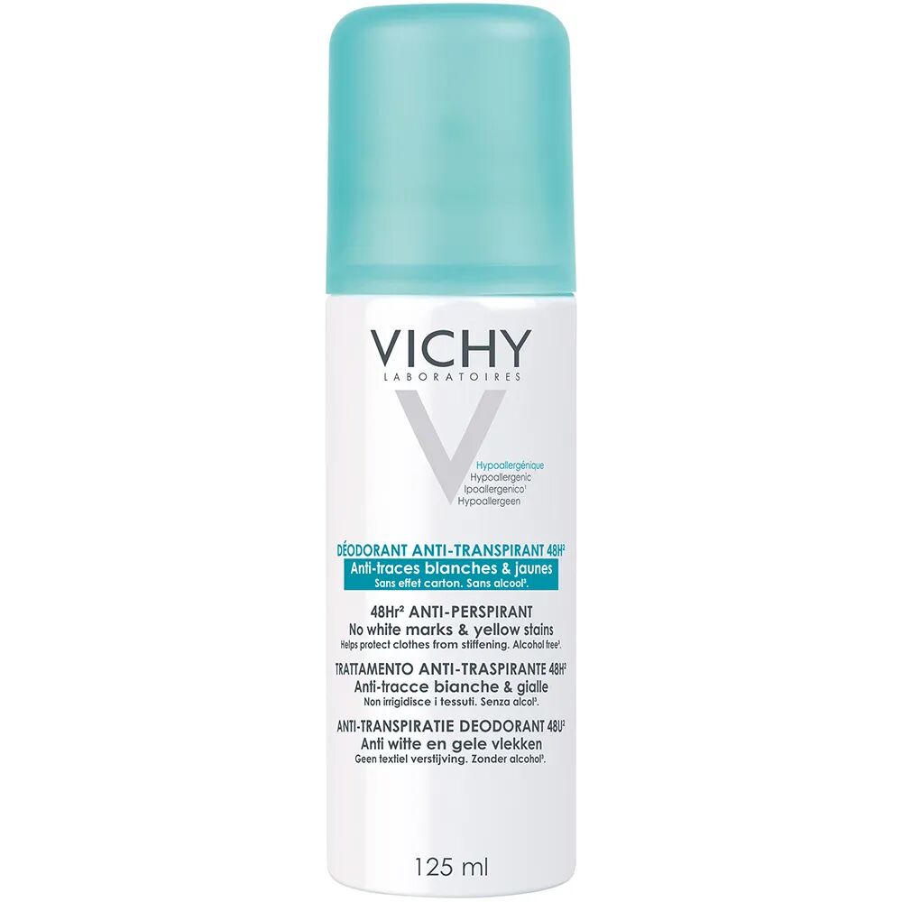 Vichy Deodorante Spray Anti-traspirante Anti-tracce 48h 125 ml