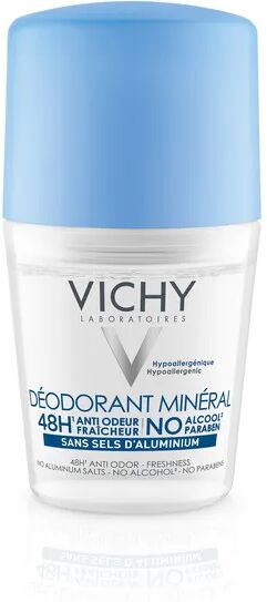 Vichy Deodorante Mineral Roll-On Pelle Sensibile o Depilata 50 ml