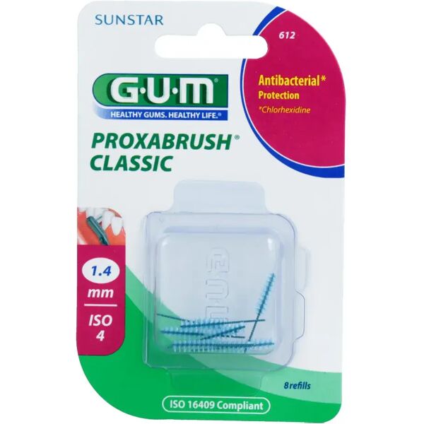 gum proxabrush classic 612 scovolini 8 pezzi