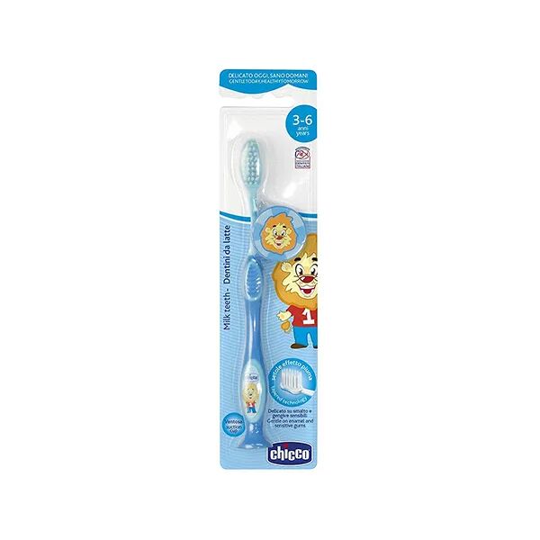 chicco spazzolino blu 3-6 anni 1 pezzo