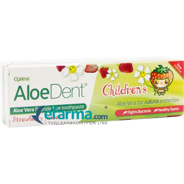 optima aloedent dentifricio per bambini 50 ml