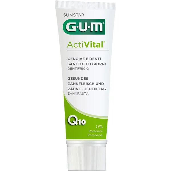 gum activital dentifricio gel igiene orale 75 ml