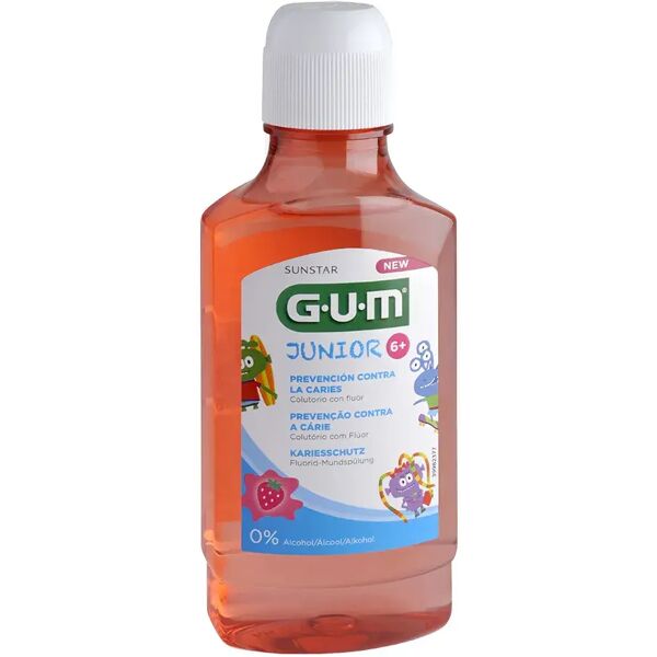 gum junior collutorio per bambini dai 6 anni 300 ml