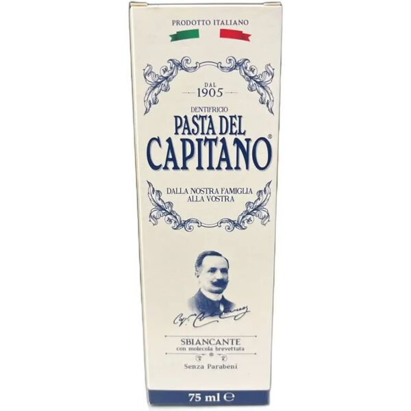 pasta del capitano 1905 dentifricio sbiancante 75 ml