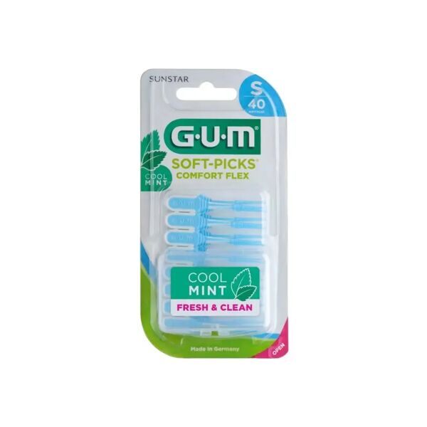 gum soft pick comfort flex menta fresca scovolino taglia small 40 pezzi