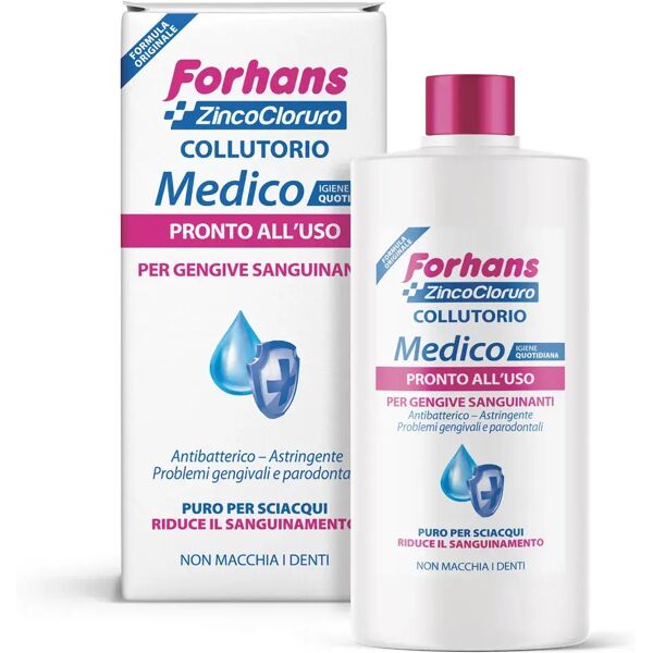 forhans collutorio medico pronto all'uso 250 ml