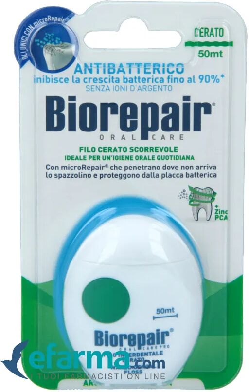 biorepair filo interdentale cerato 50 mt