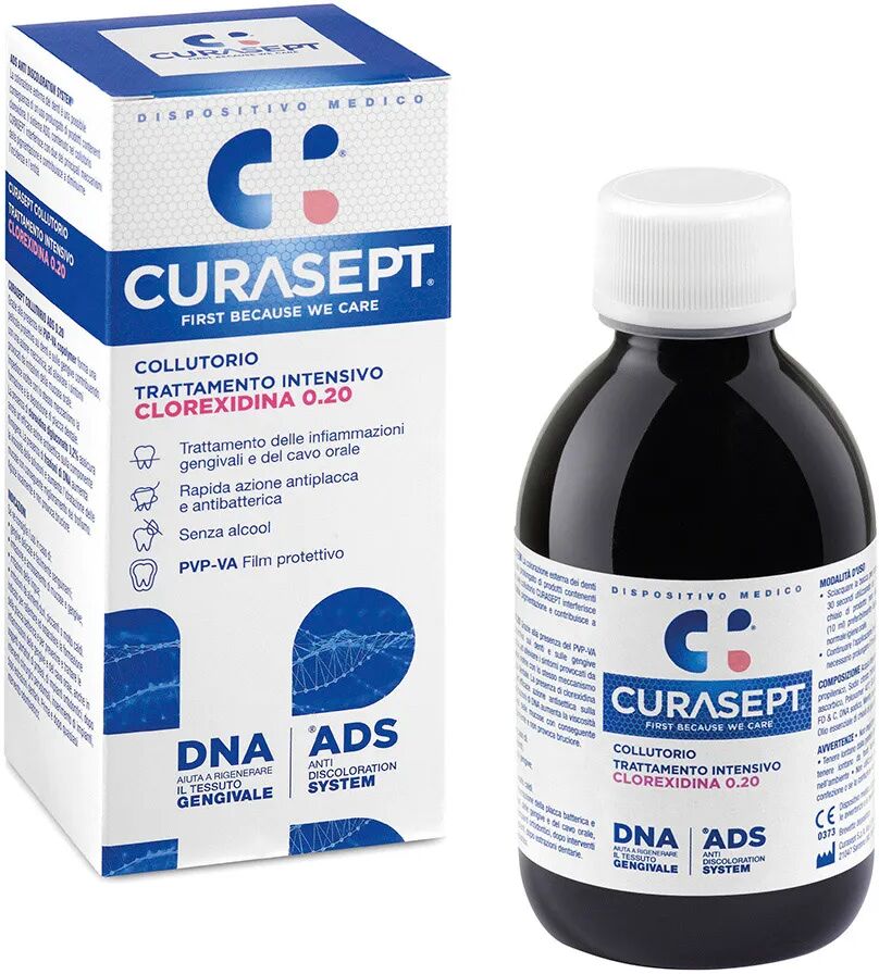 curasept collutorio ads dna clorexidina 0.20 200 ml