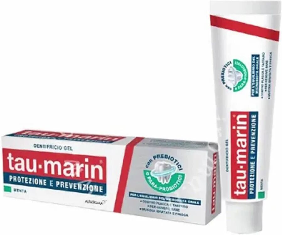 tau-marin protezione e prevenzione dentifricio gusto menta 75 ml