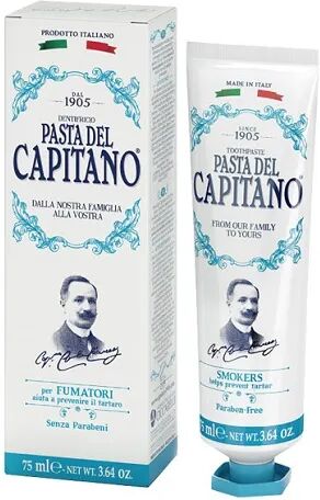 pasta del capitano 1905 dentifricio per fumatori 75 ml