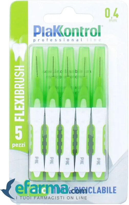 plakkontrol flexi brush scovolino interdentale flessibile 0,4 mm