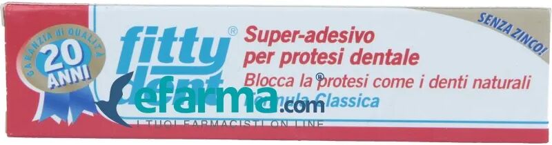 fittydent pasta classica adesiva per protesi 40 ml