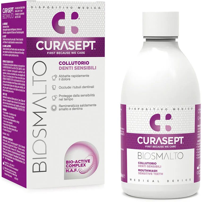 curasept biosmalto collutorio denti sensibili 300 ml