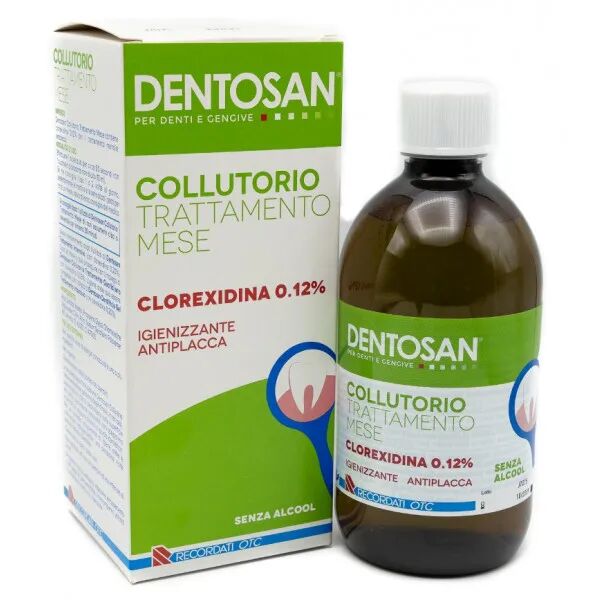 dentosan collutorio trattamento mese con clorexidina 0,12% 500 ml