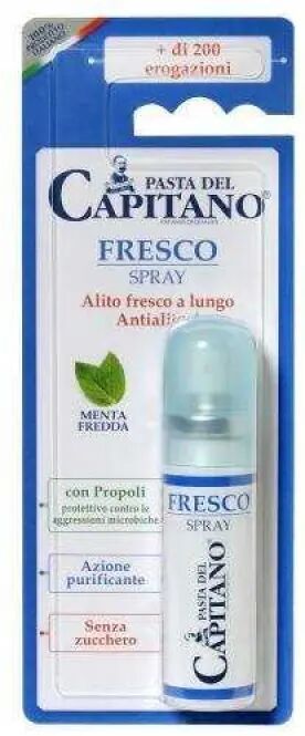 pasta del capitano fresco spray alito fresco antialitosi 15 ml