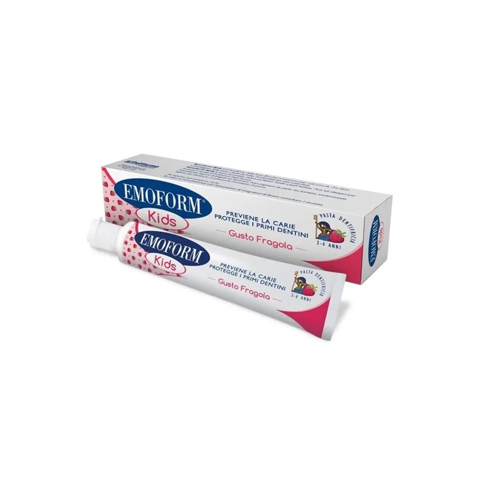 emoform kids dentifricio gusto fragola protezione completa 50 ml