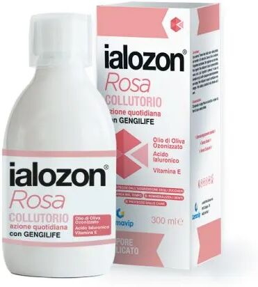 gemavip ialozon rosa collutorio sbiancante 300 ml