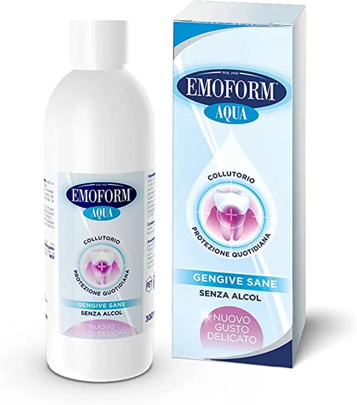 aqua emoform collutorio quotidiano al gusto delicato senza alcool 300 ml