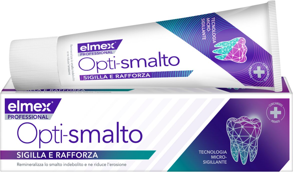 elmex dentifricio professional opti-smalto sigilla e rinforza 75 ml