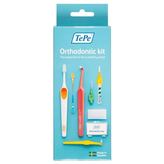 tepe kit ortodontico per l’igiene orale 11 pezzi