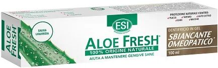 esi aloe fresh dentifricio sbiancante omeopatico 100 ml