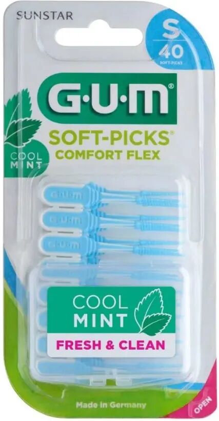 gum soft pick comfort flex menta fresca scovolino taglia small 40 pezzi