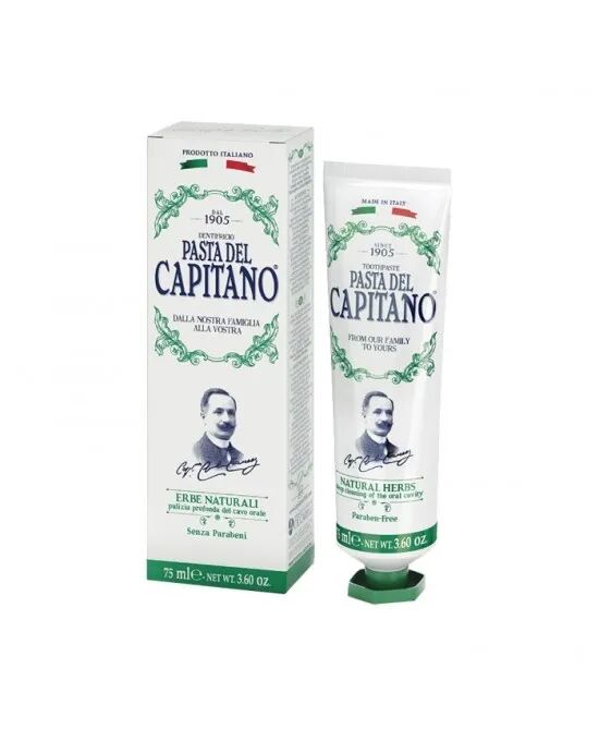 pasta del capitano 1905 dentifricio erbe naturali 25 ml