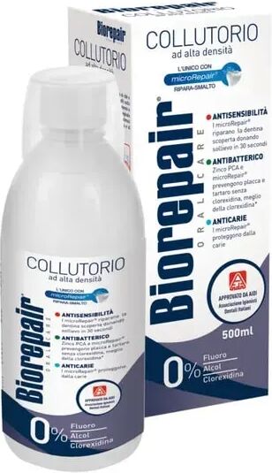 biorepair collutorio 3in1 denti sensibili triplice azione 500 ml