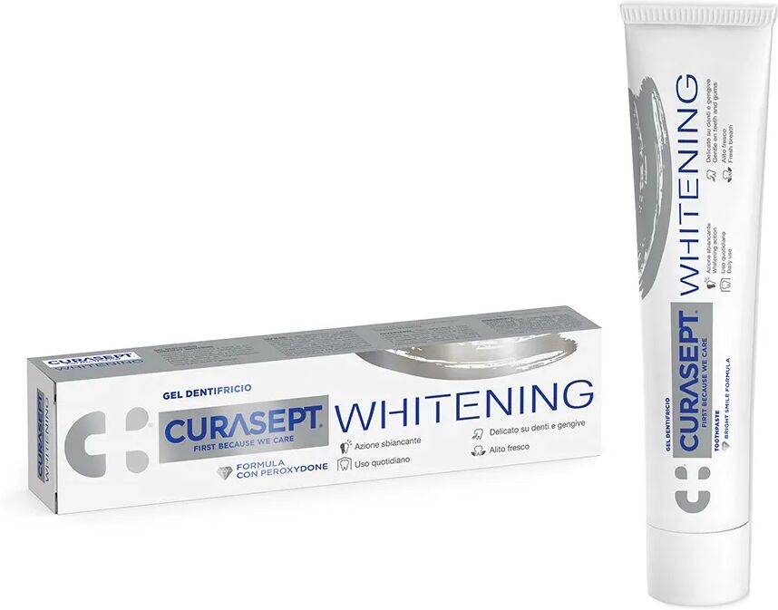 curasept whitening dentifricio sbiancante 75 ml