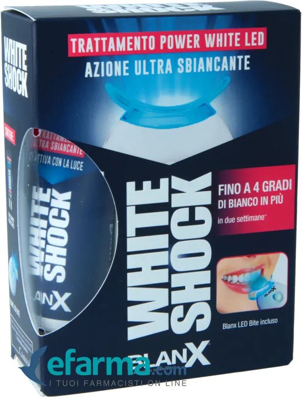 blanx white shock trattamento sbiancante + led bite