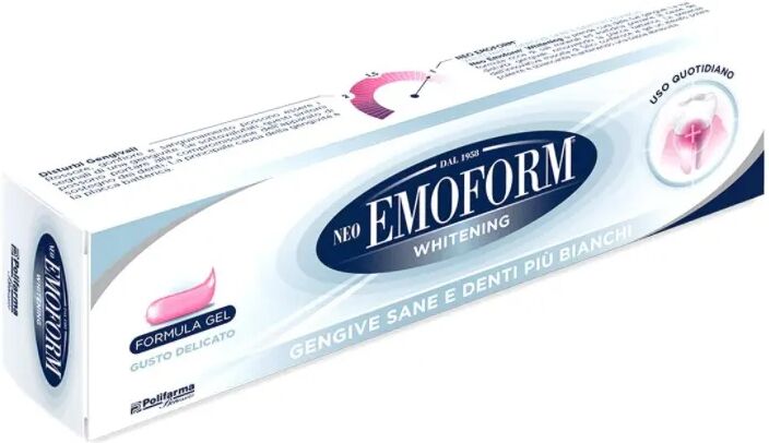 neo emoform whitening dentifricio sbiancante 100 ml