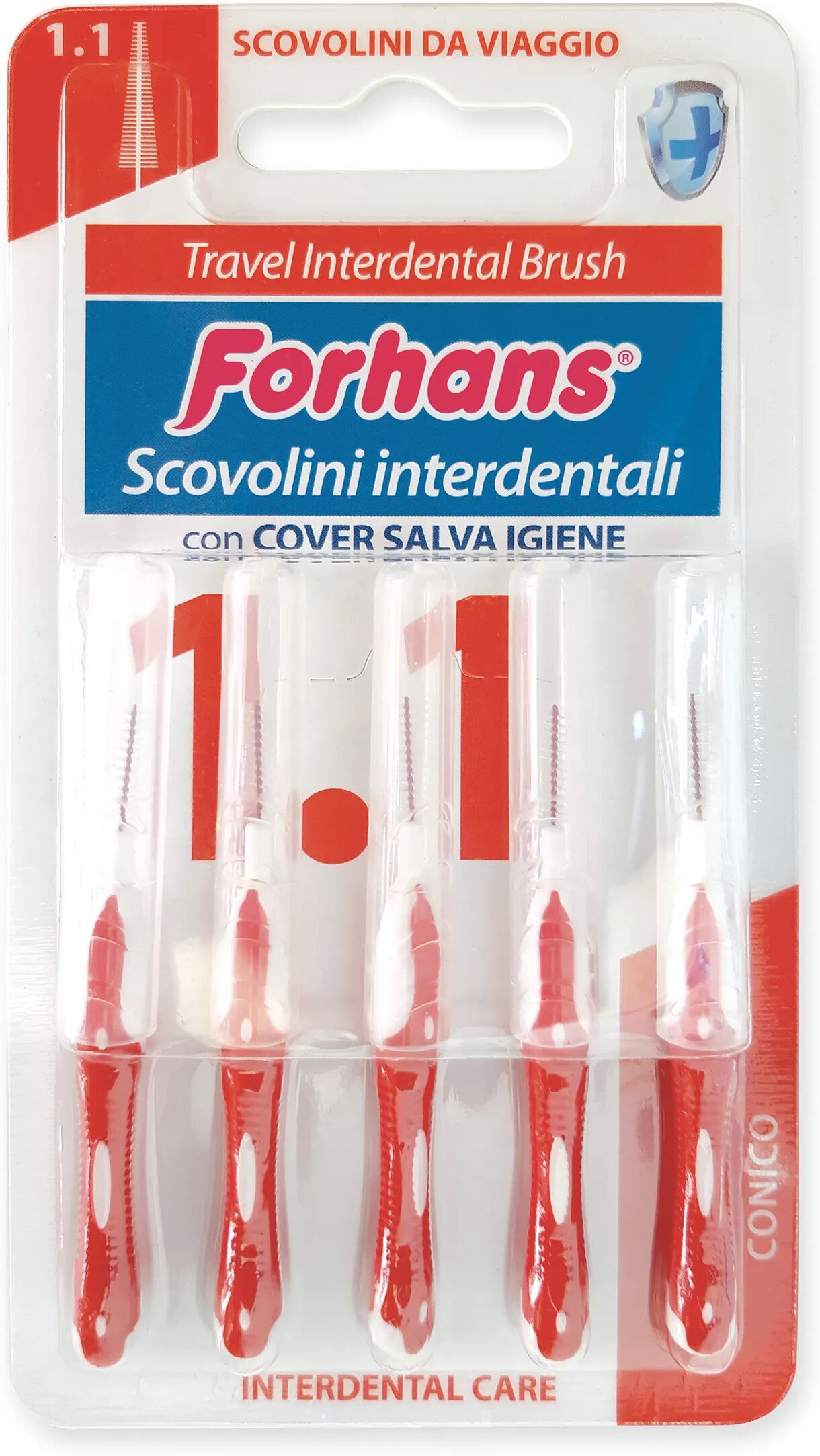 forhans scovolino interdentale brush viaggio 1.1