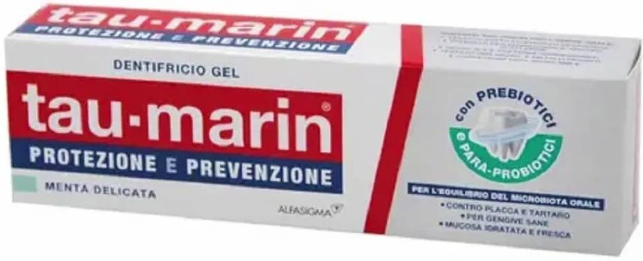 tau-marin protezione e prevenzione dentifricio menta delicata 75 ml