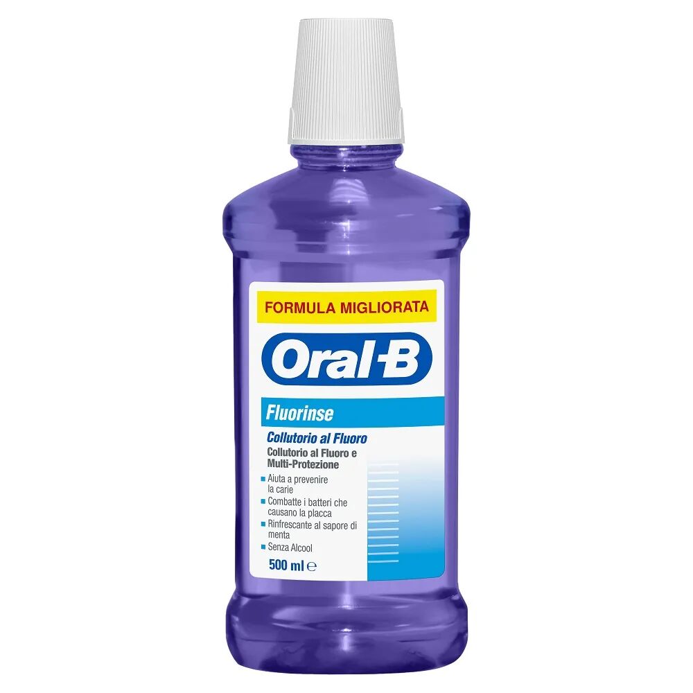 Oral-B Fluorinse Collutorio Anti-Carie al Fluoro 500 ml