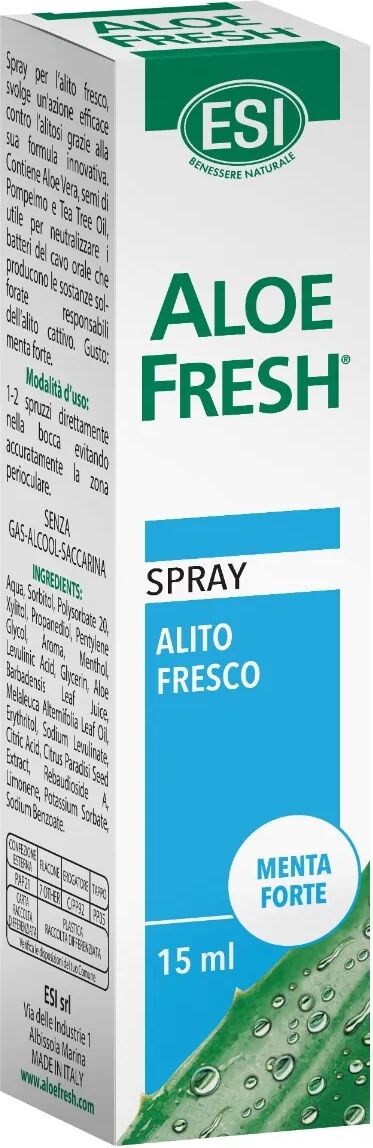 Esi Aloe Fresh Alito Fresco Spray Menta