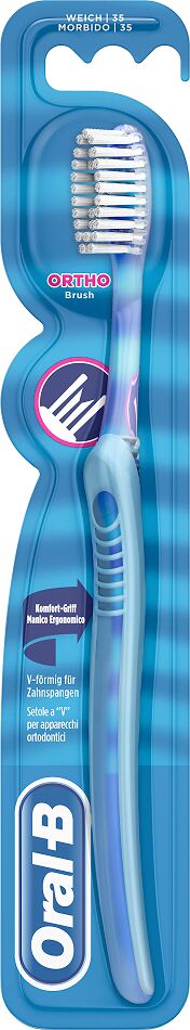 Oral-B Ortho Brush Spazzolino Ortodontico Con Setole a V