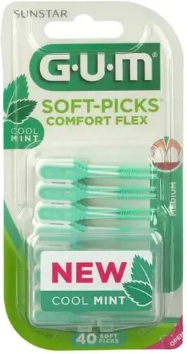 Gum Soft Pick Mint Scovolino 40 Pezzi