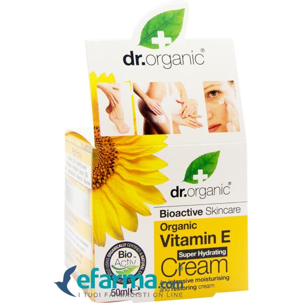 dr. organic vitamina e crema super nutriente 50 ml