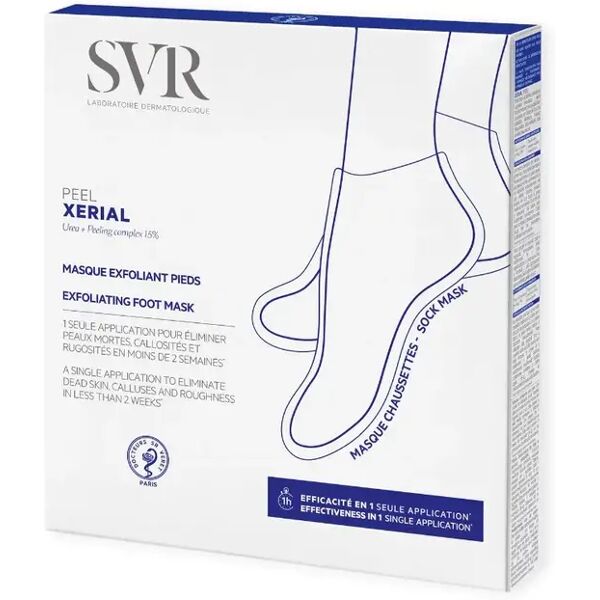 svr xerial peel maschera esfoliante piedi 2 pezzi