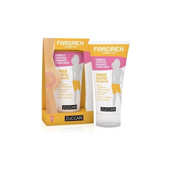 zuccari fordren cosmetics cosce glutei cellulite gel snellente drenante 200 ml