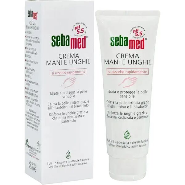 sebamed crema mani unghie trattamento idratante 75 ml