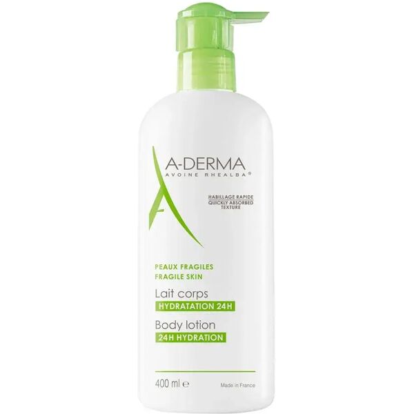 a-derma les indispensables latte corpo idratante 400 ml