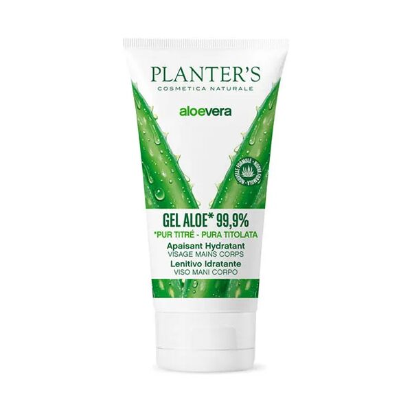 planter's aloe vera gel puro 99,9% idratante corpo 200 ml