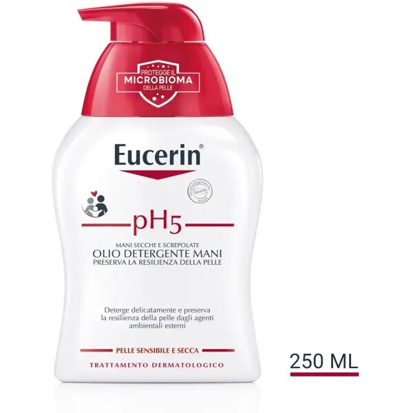 eucerin ph5 olio detergente mani pelle sensibile 250 ml