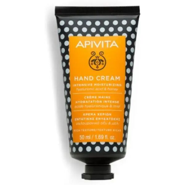 apivita honey crema mani idratazione intensa 50 ml