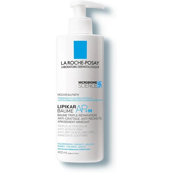 la roche posay lipikar crema corpo balsamo riparatore tripla azione (anti-prurito, anti-ricomparsa, sollievo immediato) 400 ml