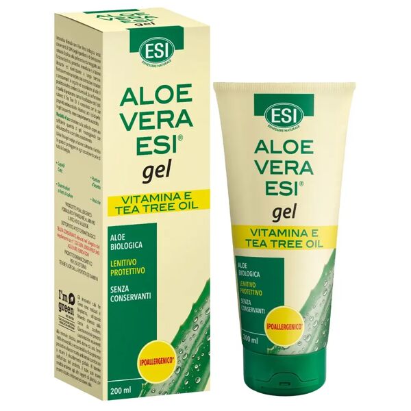 esi aloe vera gel con vitamina e e tea tree oil 200 ml