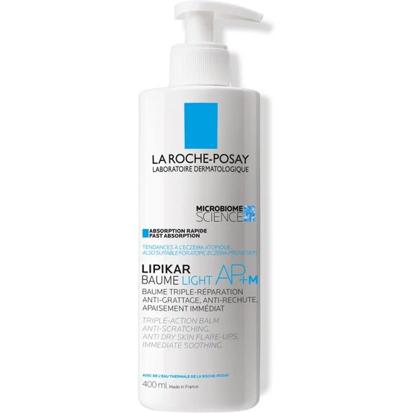 la roche posay la roche-posay lipikar baume ap+m light balsamo riparatore 400ml