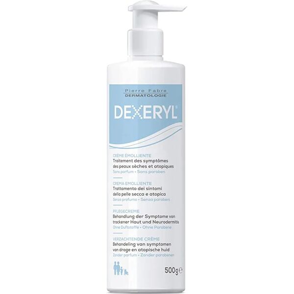 dexeryl crema dermoprotettiva con pompa per pelle secca 500 g