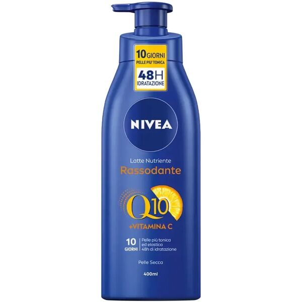 nivea body q10 + vitamina c latte nutriente e rassodante 400 ml